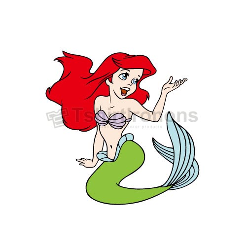 Little Mermaid T-shirts Iron On Transfers N3874 - Click Image to Close